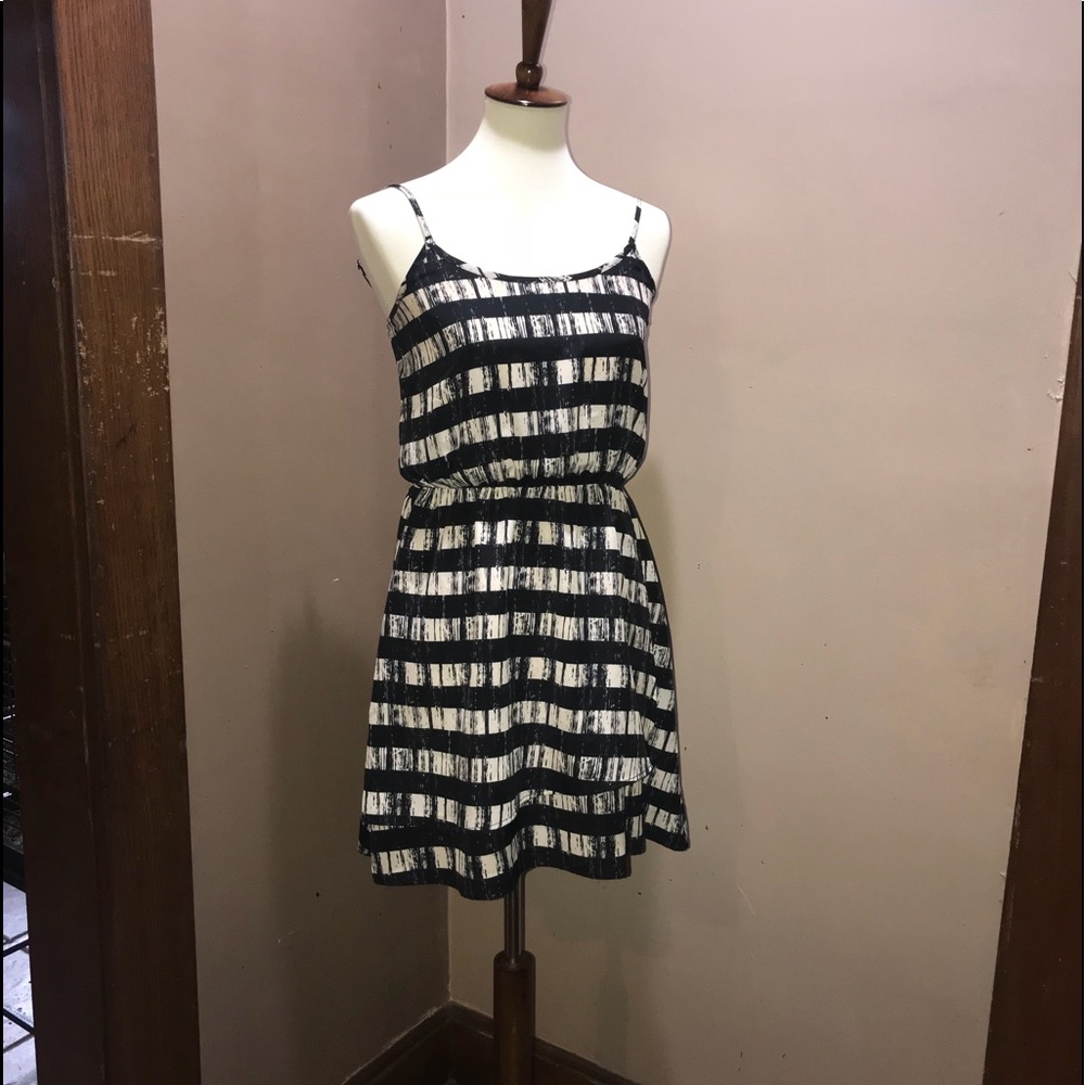 (AQUA) Stripped dress (mini)